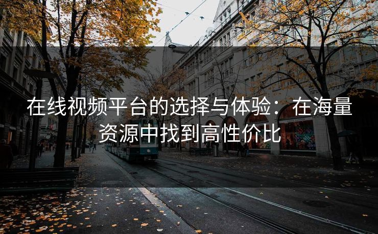 在线视频平台的选择与体验：在海量资源中找到高性价比